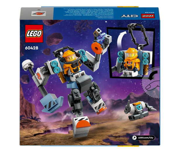 LEGO City 60428 Kosmiczny mech - 1202620 - zdjęcie 7